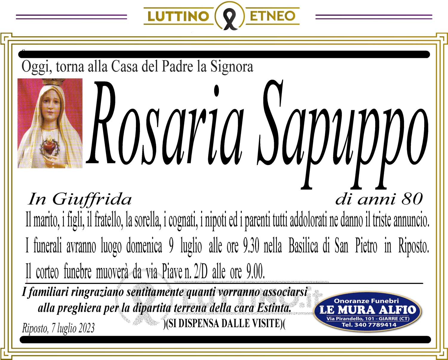 Rosaria  Sapuppo